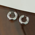 French Enamel Hoop Earrings - floysun