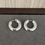 French Enamel Hoop Earrings - floysun