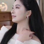 French Enamel Hoop Earrings - floysun