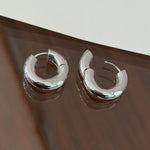 French Enamel Hoop Earrings - floysun