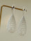 French Hollow Mesh Teardrop Earrings - floysun