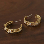 French Lace C - Hoop Earrings - floysun