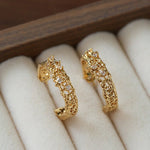 French Lace C - Hoop Earrings - floysun