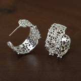French Lace C - Hoop Earrings - floysun