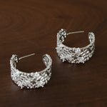 French Lace C - Hoop Earrings - floysun