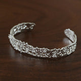 French Lace Open Cuff Bracelet - floysun