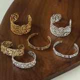 French Lace Open Cuff Bracelet - floysun