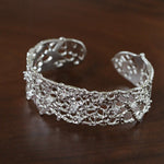 French Lace Open Cuff Bracelet - floysun