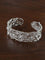 French Lace Open Cuff Bracelet - floysun