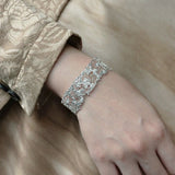 French Lace Open Cuff Bracelet - floysun