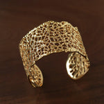French Lace Open Cuff Bracelet - floysun