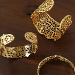 French Lace Open Cuff Bracelet - floysun
