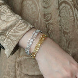 French Lace Open Cuff Bracelet - floysun