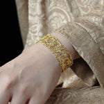 French Lace Open Cuff Bracelet - floysun