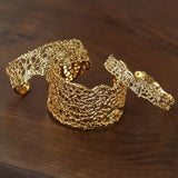 French Lace Open Cuff Bracelet - floysun