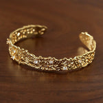 French Lace Open Cuff Bracelet - floysun