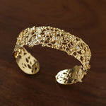 French Lace Open Cuff Bracelet - floysun