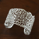 French Lace Open Cuff Bracelet - floysun