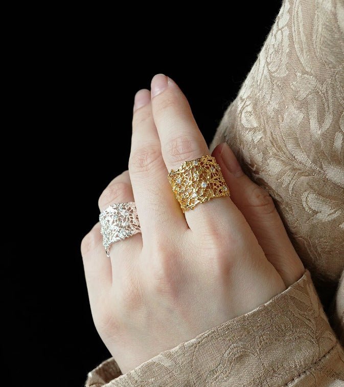 French Lace Open Ring - floysun