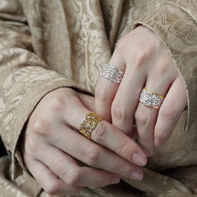 French Lace Open Ring - floysun
