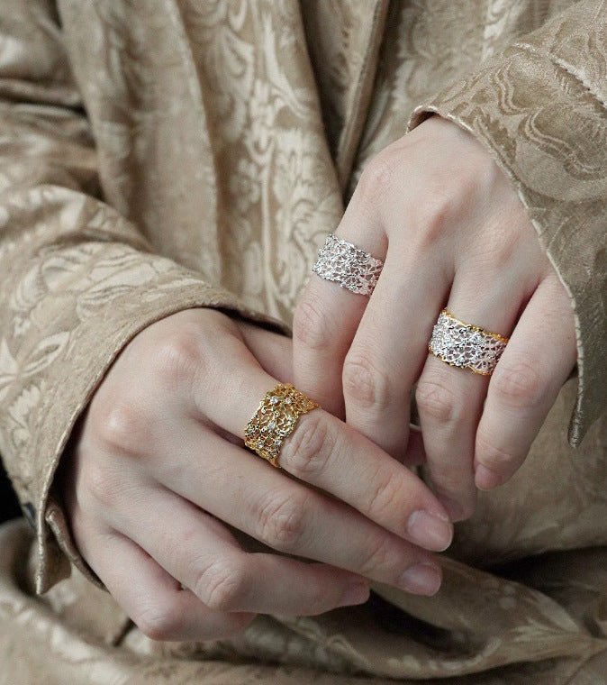 French Lace Open Ring - floysun