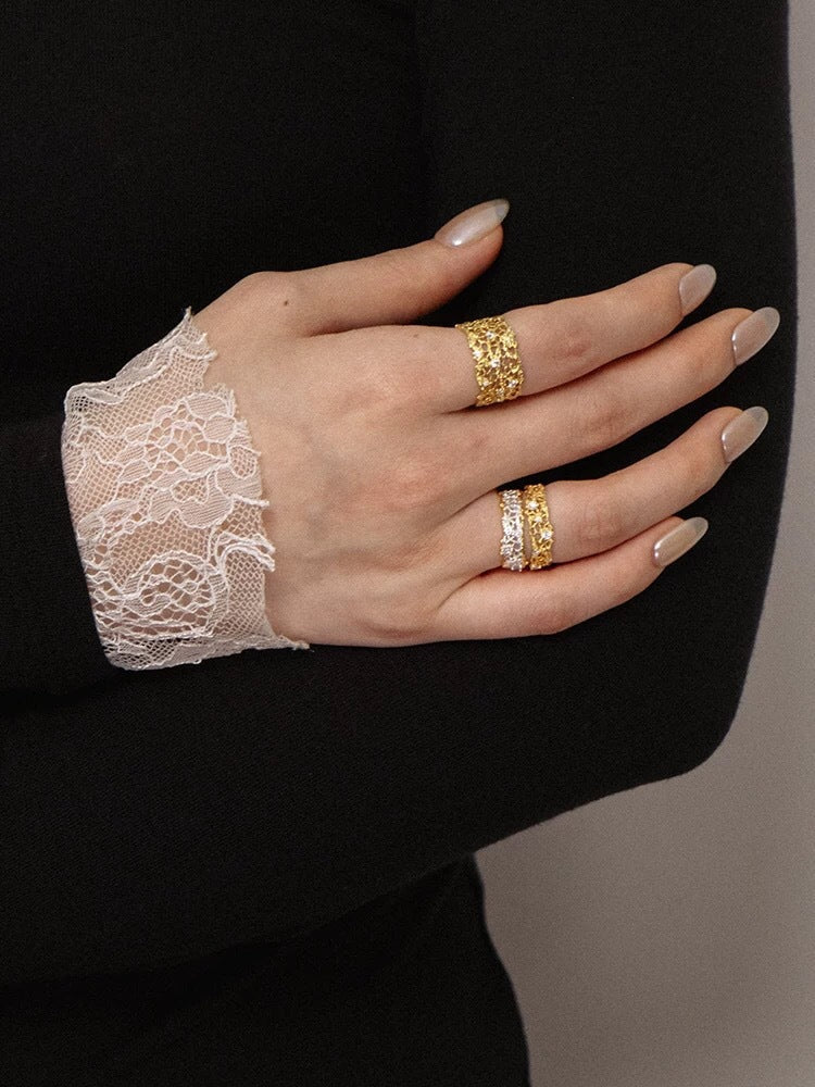 French Lace Open Ring - floysun