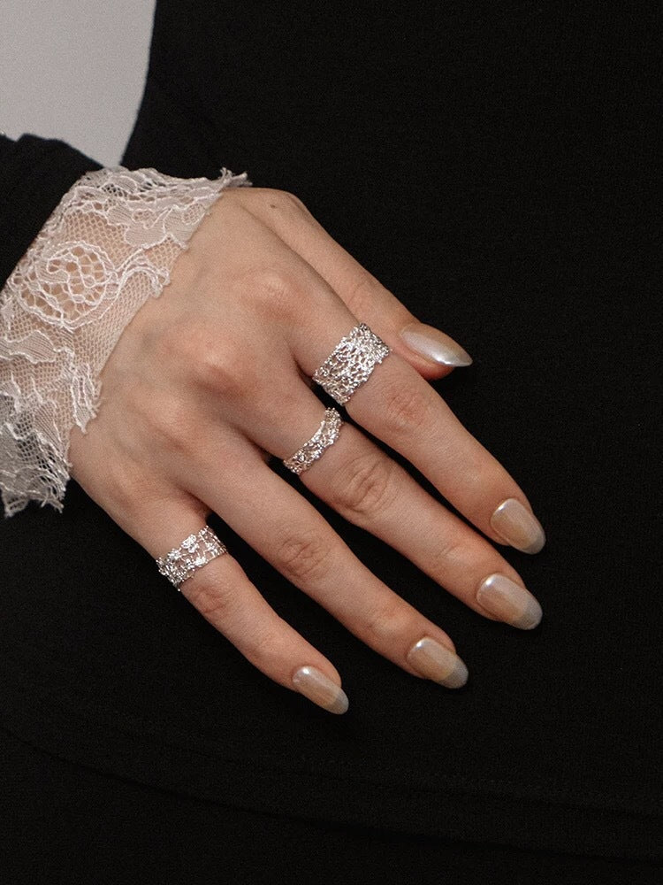 French Lace Open Ring - floysun