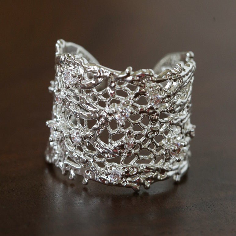 French Lace Open Ring - floysun