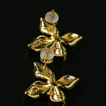 French Luxury Brushed 925 Silver Butterfly Stud Earrings - floysun