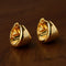 French Sculptural Triangular Huggie Earrings - Sleek 925 Sterling Silver Wide Hoop - floysun