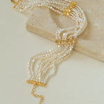 French Style Mini Multi - Layered Pearl Necklace - floysun