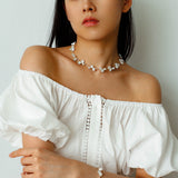 French - Style Natural Petal Pearl Bracelet - floysun