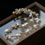 French - Style Natural Petal Pearl Necklace - floysun