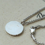 French Vintage 925 Sterling Silver Daisy Necklace - floysun