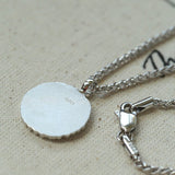 French Vintage 925 Sterling Silver Daisy Necklace - floysun