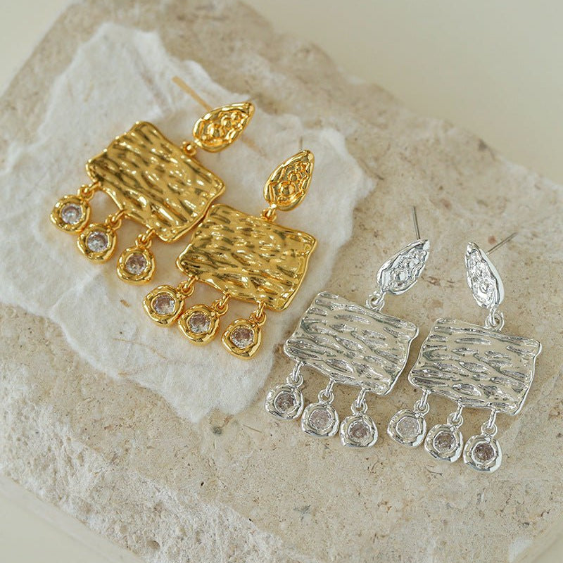 French Vintage Bohemian Tassel Earrings - floysun