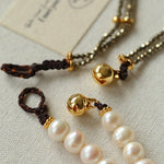 French Vintage Faceted Gemstone Pearl Necklace - floysun