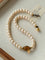 French Vintage Faceted Gemstone Pearl Necklace - floysun