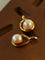 French Vintage Geometric Teardrop Pearl Earrings - floysun