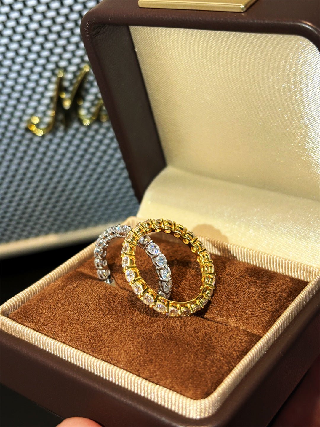 Full Eternity 10pt Diamond Band Ring - floysun