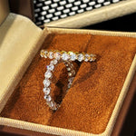 Full Eternity 10pt Diamond Band Ring - floysun