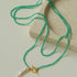 Gemstone and Toothpick Baroque Pearl OT Clasp Pendant Necklace - floysun