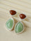 Geometric Color - Block Stone Earrings - floysun