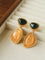 Geometric Color - Block Stone Earrings - floysun