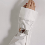 Geometric Stone Cuff Bracelet - floysun
