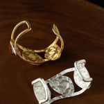 Geometric Stone Cuff Bracelet - floysun