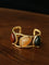 Geometric Stone Cuff Bracelet - floysun