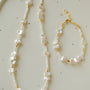 Golden Fusion Baroque Pearl Necklace - floysun