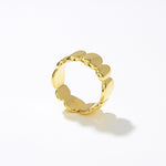 Golden Lace Petal Ring - floysun
