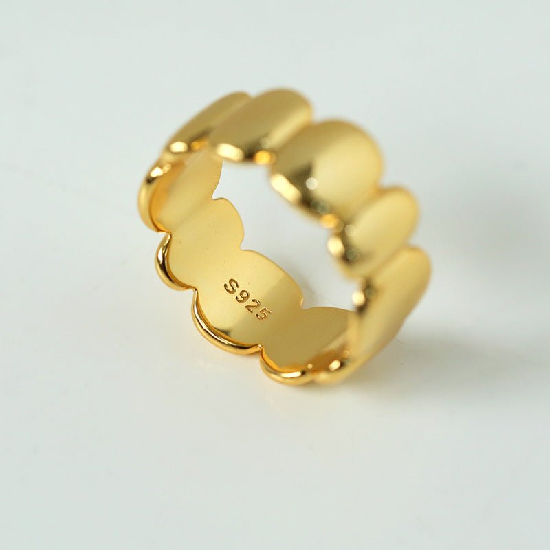 Golden Lace Petal Ring - floysun